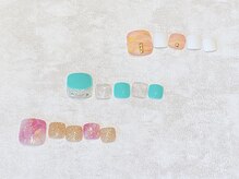 ブレスネイル(brace Nail)/夏のサンプルデザイン