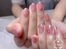 エム ネイルサロン(M)/ラメグラデーション
