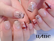 ユーミー(u/me)/キレイめガーリーネイル