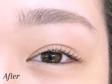 ミーナ 鍋島店(mina)/アイブロウWAX＋まつ毛パーマ上