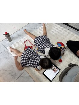 お子様同伴OKのサロン