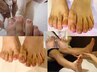 FootNail自爪ケアで自爪,甘皮・足指綺麗&フットマッサージ75分8080⇒5780円