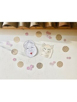 整体もみ処アンド美容ネコロン/節分ディスプレイ