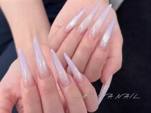 ルミナネイル 渋谷店(LUMINA NAIL)/チップ長さだしネイル