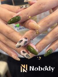 秋ネイル.*