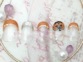 ハロウィンネイル