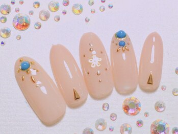 ネイル シエル(nail ciel)/[2]アート付定額コース◆￥5300