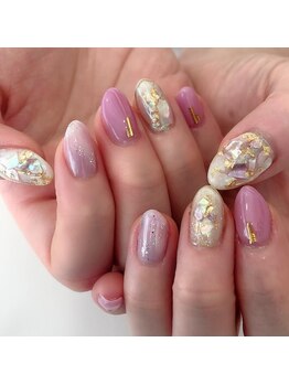 グラマラス アンジェアイ 荻窪店(glamourous ange eye)/ガーリーネイル