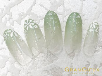 クアトログランシュ 青葉台(QUATRO×GranCieux)/パステルフラワーネイル☆