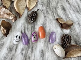 【9.10月限定】ハロウィンネイル