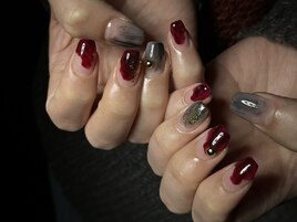 【パラジェル】Autumnネイル