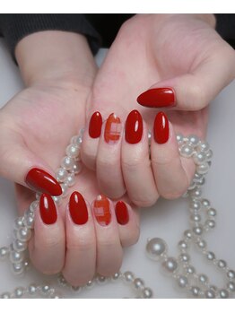 サムズアップネイル(thumbs up nail)/お客様ネイル