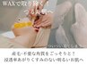 【根強い毛穴詰まりにはコレ！】フェイシャルWAX脱毛 11,000円→7,700円　