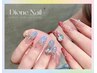 【OPENSALE 150分持込デザイン】 10本自爪アート+パーツ乗せ放題 ¥11980⇒