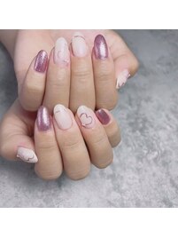 定額デザインネイル