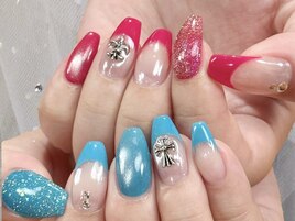 クロムフレンチネイル ¥9.480