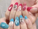 クロムフレンチネイル ¥9.480