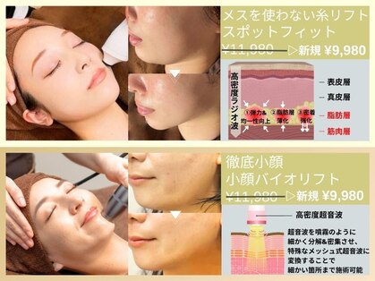 ルディラ医療提携エステ 恵比寿店 毛穴/小顔/ニキビ・シミ・美白・シワ・たるみケアの写真