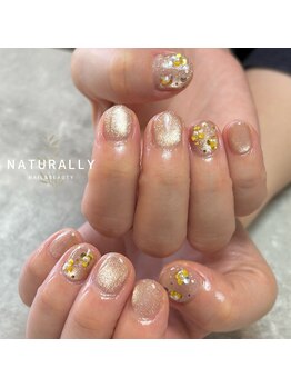 フラワーホロネイル