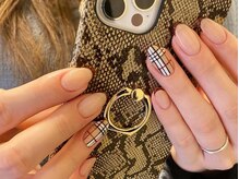 ネイルマジック 仙台一番町店(NAIL MAJIC)/チェック×スキニーネイル