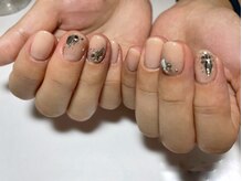 キラネイル アンド アイラッシュ by World Beauty(KIRA)/ベージュネイル