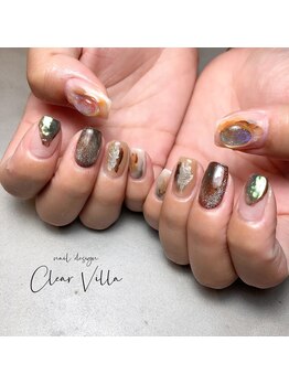 ネイルサロンクリアヴィラ(nail salon clear villa)/Design &nbsp;nuance¥9990