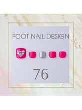 はあとねいる 東武宇都宮駅前店/Foot nail design 76