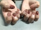 【秋ネイル】