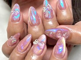 うる艶ミラーネイル