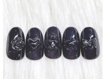 定額ネイルです