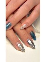 ククナ(KuKuna)/Blue×Silver nuance