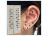 【可愛いのに整う！話題沸騰】★つけ放題★耳つぼジュエリー　¥６５００
