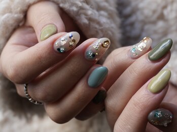 ミニョン 北堀江(mignon)の写真/《心ときめく指先を★》小さなアートを指先にぎゅっと詰め込んで…◇Orginal Artでお客様の個性を大切に♪