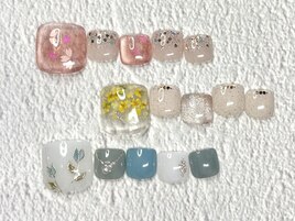 〈foot〉3月キャンペーンネイル