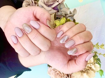 エルフィオーレ ネイルアンドアイラッシュ 高田店(el fiore)/ワンカラー/マグネット