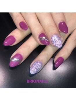 ブリオ ネイルズ(Nail BRIO NAILS)/フラッシュミラーネイル