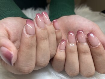 コネクト(Connect)/くすみピンクグラデーション