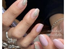 モンルポ 大阪梅田店(MonRepos)/大人ニュアンスネイル