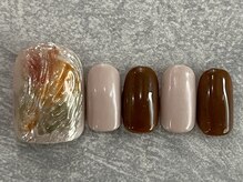 カラネイル 南森町店(calla nail)/フット　ニュアンスネイル