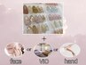 【ネイル&脱毛】デザインサンプルコース&選べるパーツ脱毛♪