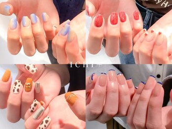 イチプラス(ICHI+)の写真/大人女子の心をくすぐるおしゃれサロン登場♪ネイルケアにもこだわりパラジェル使用☆持ち込みデザインもOK