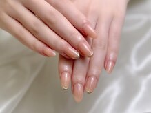 ベルフィオーレ 拝島店(bel fiore)/ワンカラー　ミラーフレンチ