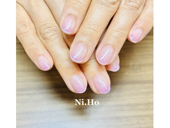 ニホ(Ni.Ho)/グラデーション + 細ライン