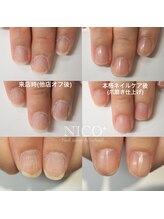 ニコプラス(NICO+)/ジェルネイルができない方向け