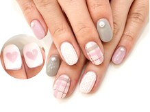 ネイルコレクション ピンク(Nail Collection Pink)/ジェル定額￥8990★ニットネイル