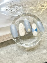 ルミライズ(Lumirise)/ニットアーガイルネイル