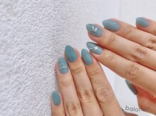 バランス 泉中央店(balance)/マットネイル×ニュアンスミラー