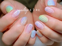 ネイルトップエクル(nail top E CRU)/カラフル