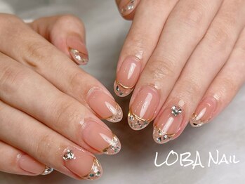 ローバ(LOBA)の写真/【完全個室】人気のシンプル/ニュアンス/フレンチお任せ下さい★見るたびに心躍るネイルを♪持ち込みも◎