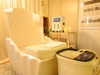 ヨサパーク ル スリール 松戸西口店(YOSA PARK le sourire)/ルルオンに水素フットバスを追加